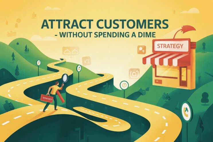 attract customers without spending a dime